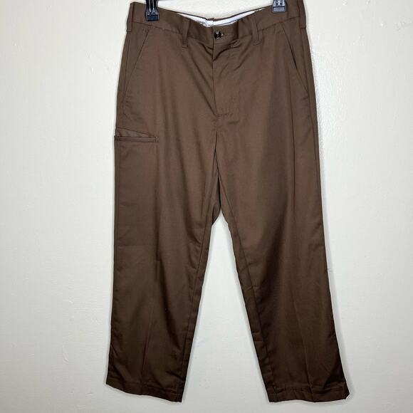 United Parcel Service UPS Uniform Work Pants 32 Mens WearGuard Employee Brown - Picture 1 of 9
